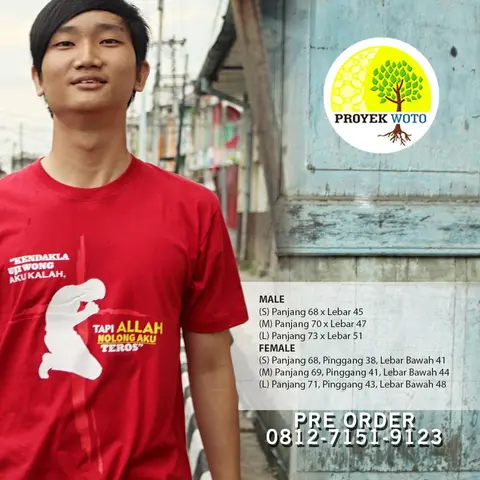Kaos Bahasa Palembang